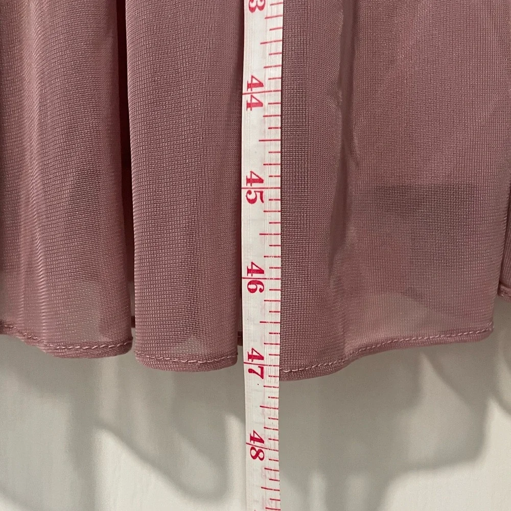 Azazie, Extra Small, Dusty Rose, Almendra Bridesmaid Dress - Picture 9 of 9